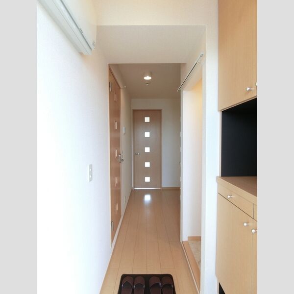 アムールヒルズ202号室 玄関+K2.5帖