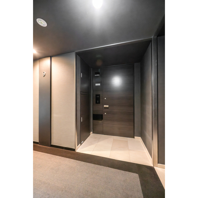 ウェリス高輪 玄関　2026年2月撮影