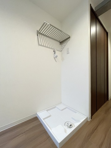 スカイラシクラス平和台101号室 洗濯機置き場