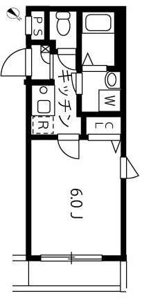 ブロッサムテラス滝野川403号室 間取