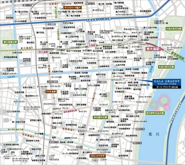 ガーラ・グランディ東大島7階 ◆MAP◆