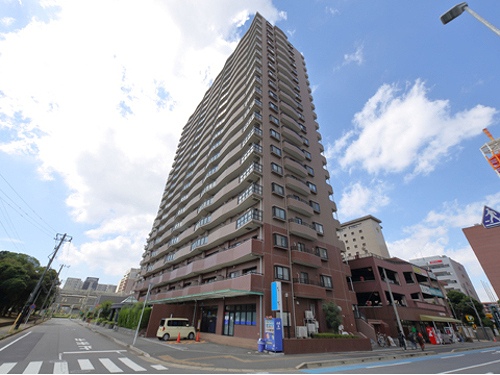 ライオンズマンション千葉グランドタワー11階 外観別角度　　※前回募集時2021年3月撮影