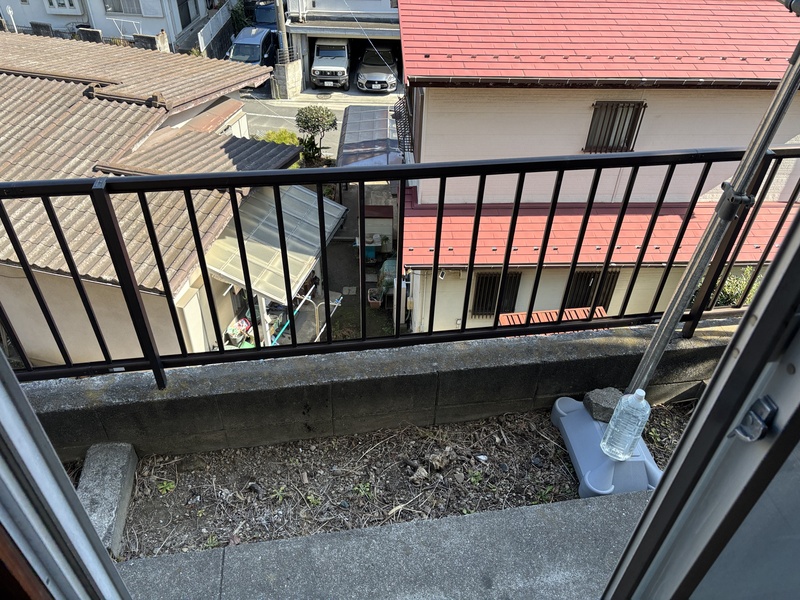 光ハイツ バルコニー