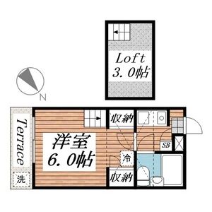 Live津田沼0103号室 間取