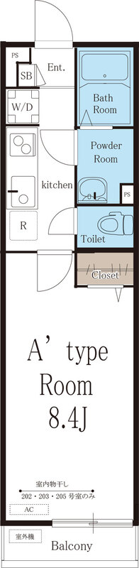 リブリ・サザン湘南台1階 間取