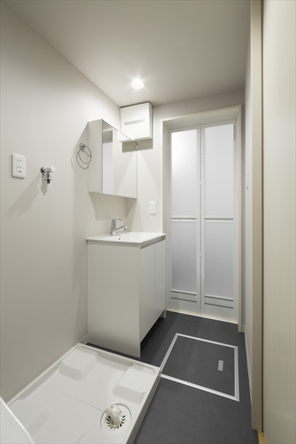 マクト北柏1階 洗面