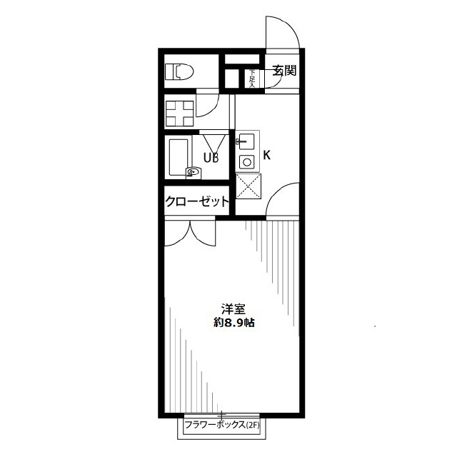 アムール Grand104号室 間取