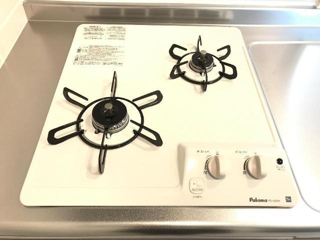 グランルミエール102号室 2ツ口コンロ（イメージ）