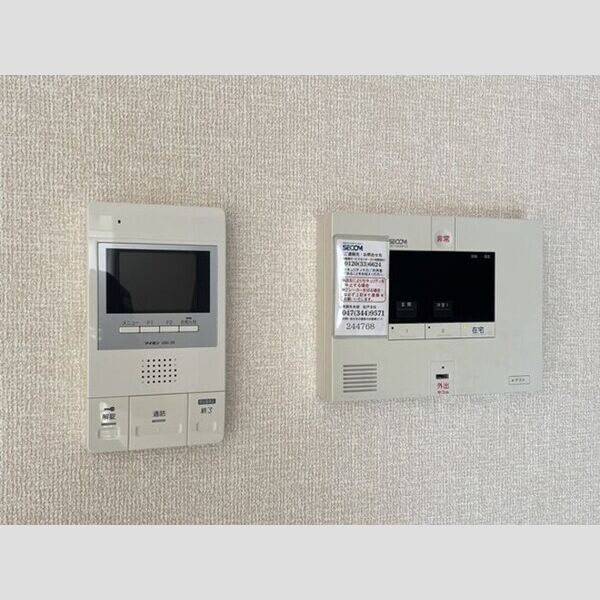クレール馬橋 モニター付きインターホンセコムホームセキュリティ