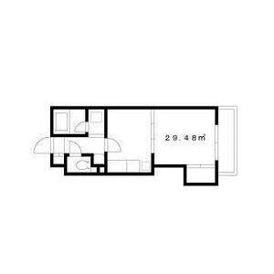 リーフロック401号室 間取