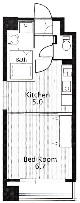 バロアール ケヤキ1階 間取