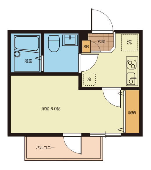 Lily東中山1階 間取