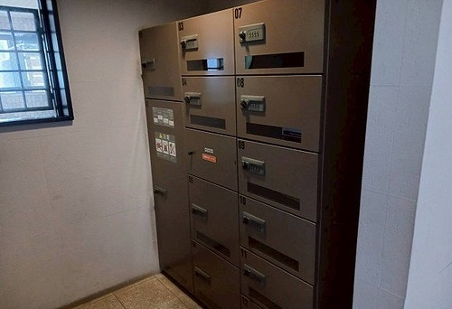 ライオンズマンション菊川リバーサイド4階 宅配ＢＯＸ　※2026.3撮影