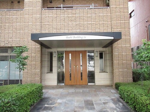 旭ビル２１ エントランス　※前回募集時2023年7月撮影