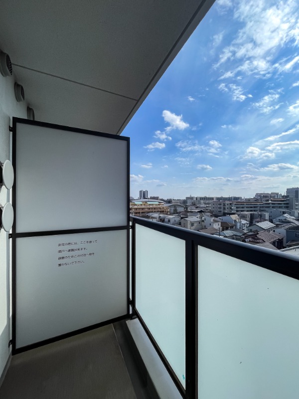 ドゥーエ二子新地6階 バルコニー