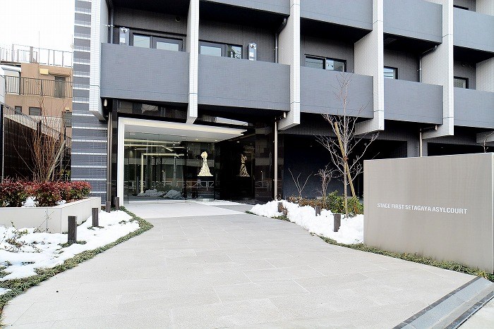 ステージファースト世田谷アジールコート9階 アプローチ