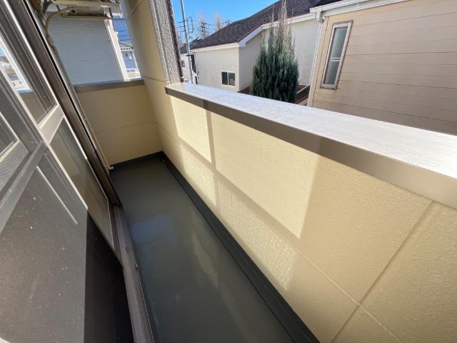 ステイブルハイム201号室 ベランダ