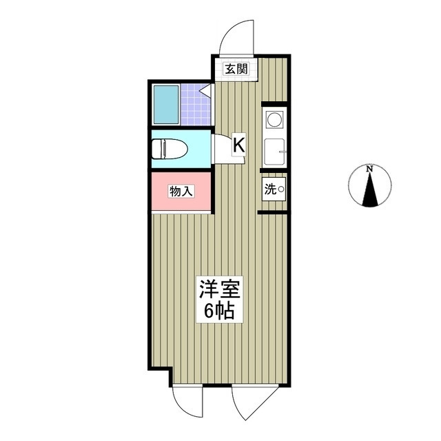 エスペランサ302号室 間取