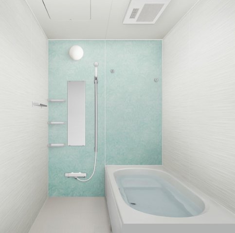 MOK-TERRACE　AOI07号室 広さも機能も妥協しない、１坪バス。追い炊き、浴室乾燥機、