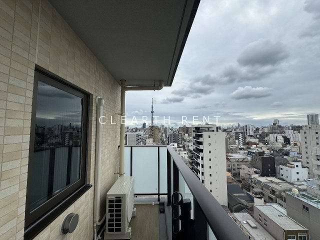 ＧＲＡＮ ＰＡＳＥＯ 三ノ輪12階 バルコニーから望むスカイツリーが、日常に特別感を添えます