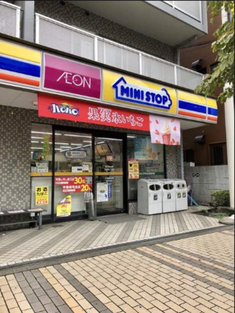 アールリエット武蔵境　１号棟506号室 【コンビニエンスストア】ミニストップ武蔵境2丁目店まで187ｍ