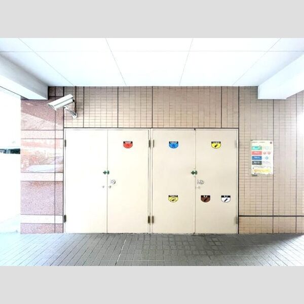 ハイネスモリタ ゴミ置き場