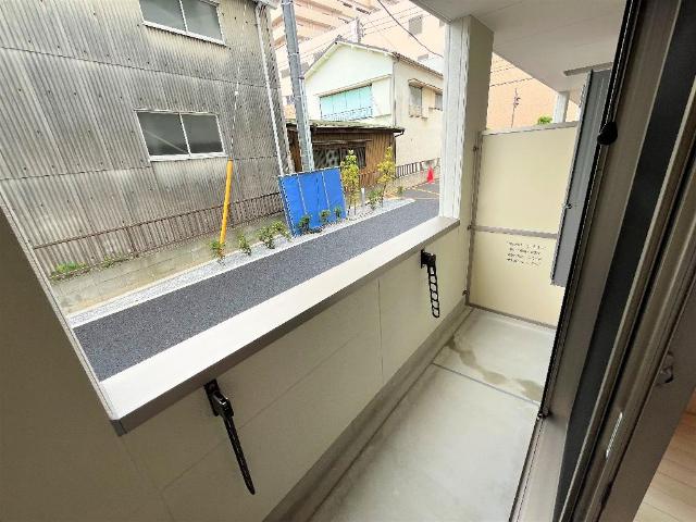 グレース北越谷101号室 ベランダ