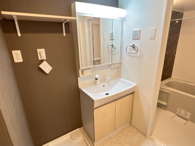 （仮称）柳島アパートＡ棟新築計画102号室 洗髪洗面化粧台（イメージ）