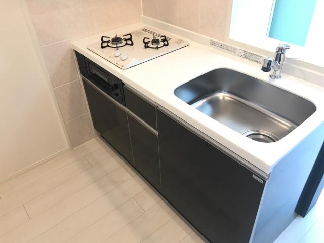 川口市大字安行領根岸　アパート新築工事203号室 キッチン（イメージ）