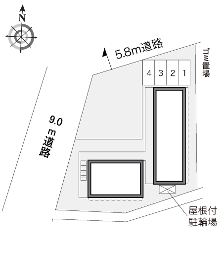 レオパレスリバーパーク201号室 部屋その他