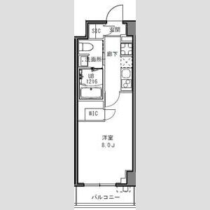 S-RESIDENCE目黒大岡山404号室 間取