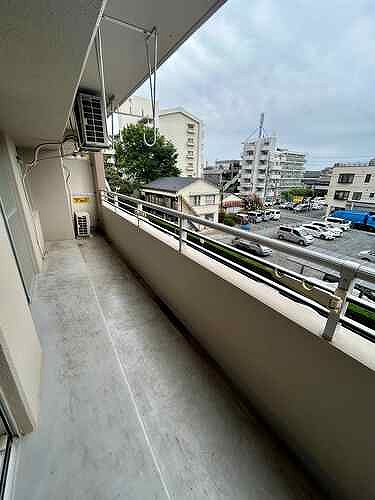 新蓮根団地第１４号棟 バルコニー