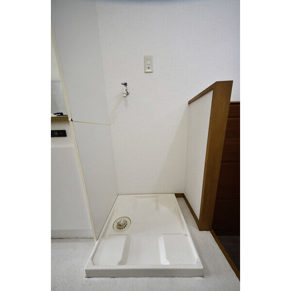 エレガンス鵠沼0102号室 洗濯機置場