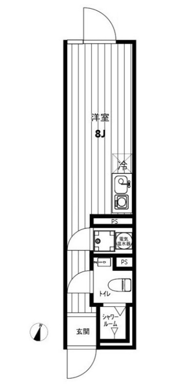COCOFLAT 阿佐ヶ谷1階 間取