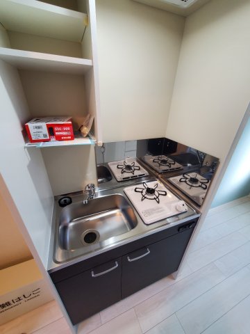 レインパレス西大島0201号室 キッチン