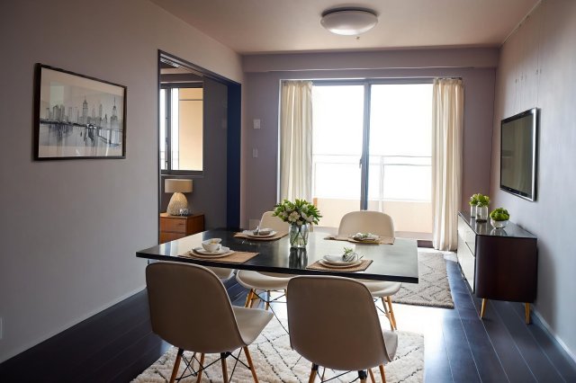 パークタワーグランスカイ2105号室 リビング