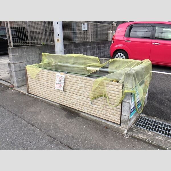 オーキッドハウス ごみ集積場です。