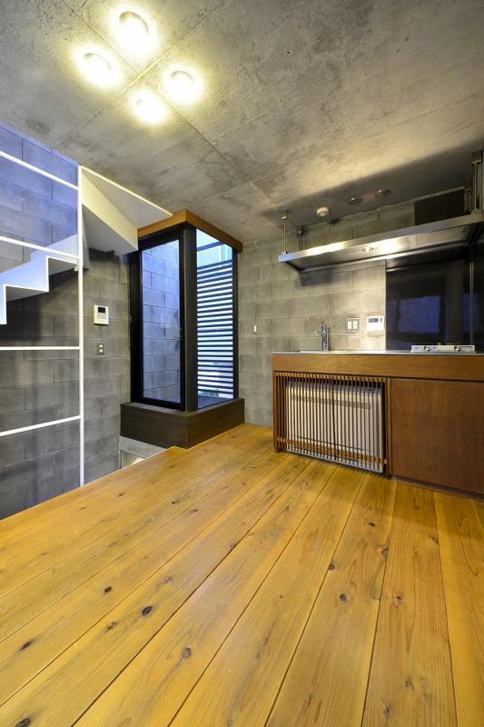 石双居1階 眺望