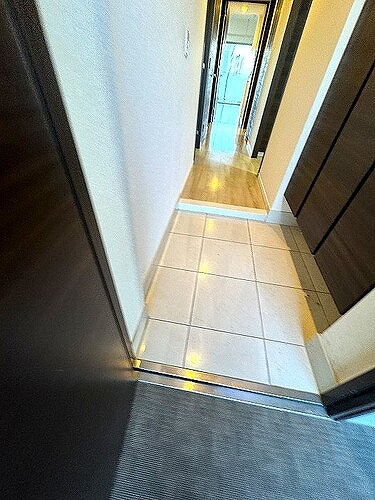 ユードリーム東川口駅前13階 共有部からの室内　※2024年02月撮影