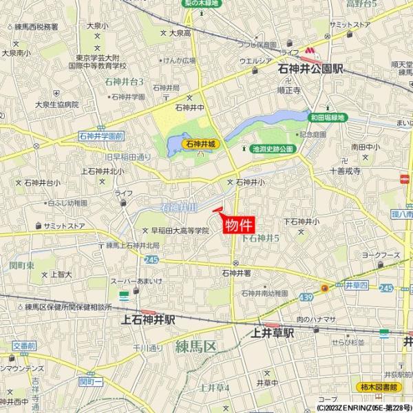 ＢｒｉｌｌｉａＣｉｔｙ　石神井公園　ＡＴＬＡＳ　　６号棟5階 null