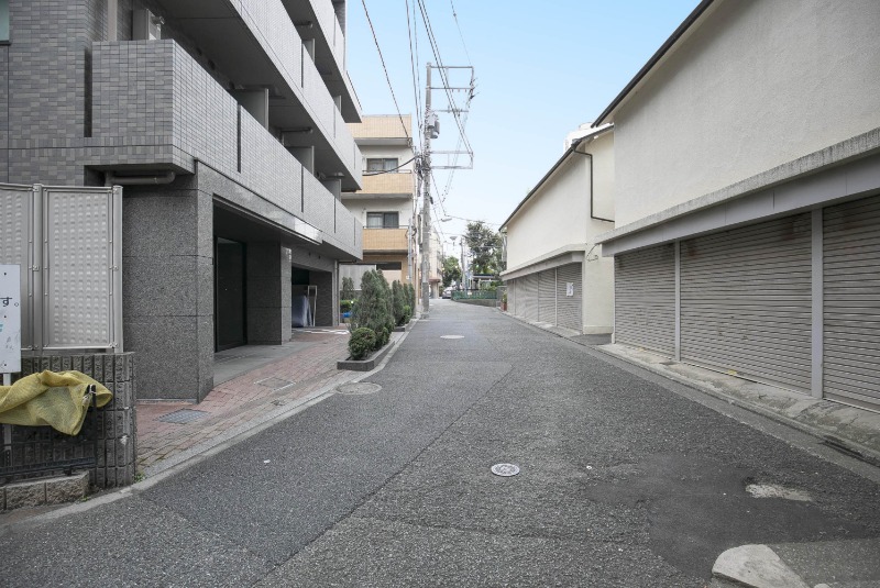 ルーブル品川南大井2階 前面道路