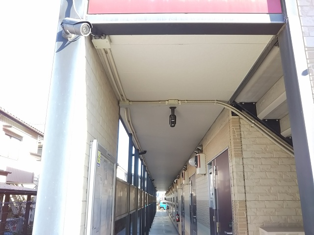 レオパレス本庄栄104号室 防犯カメラ