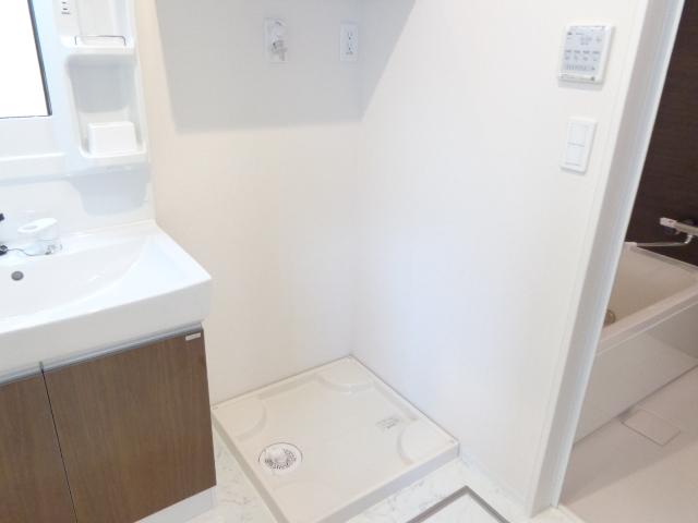 オーク　テラス106号室 洗濯機置場