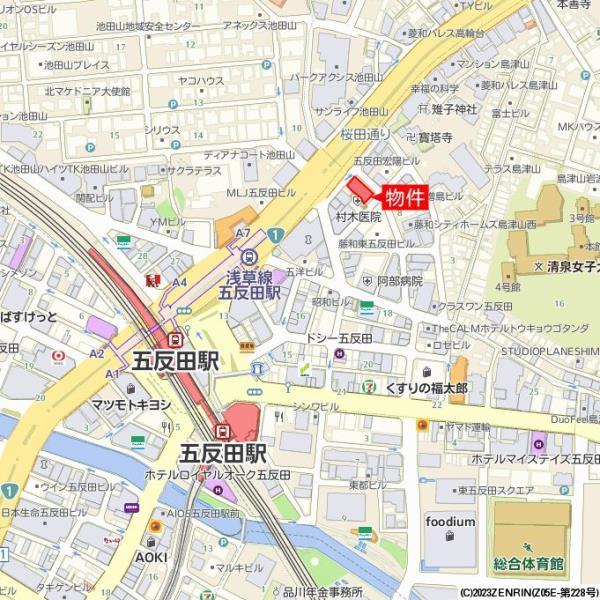 ザ・パークハウスアーバンス東五反田3階 null