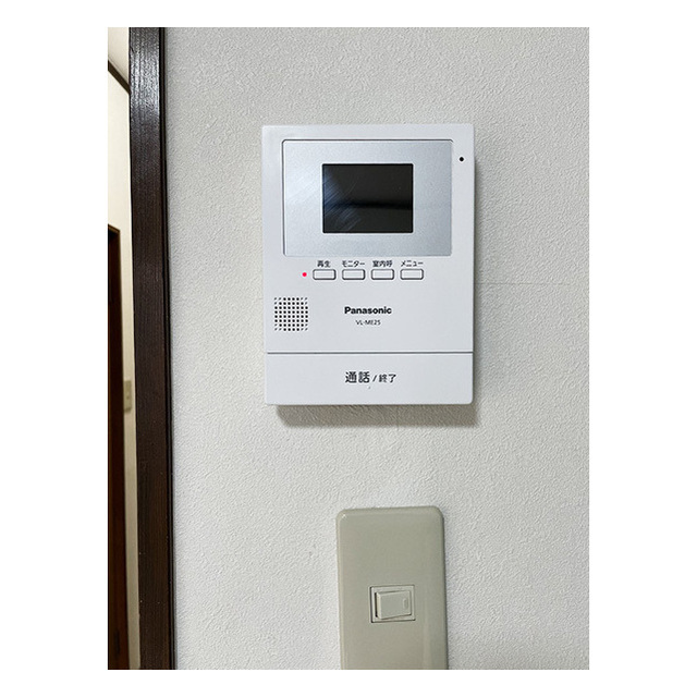 パステルクルール102号室 安心のモニターフォン完備