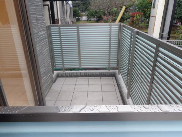 フランシーズ102号室 ベランダ