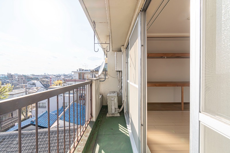 桜川三浦マンション5階 バルコニー