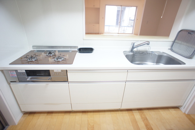 天台５丁目貸家 システムキッチン　３口