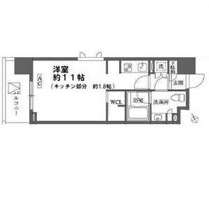 カスタリア大森0601号室 間取