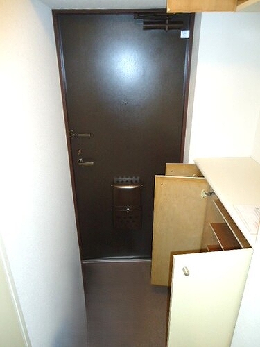 ライオンズマンション西蒲田 玄関　※2013年4月撮影